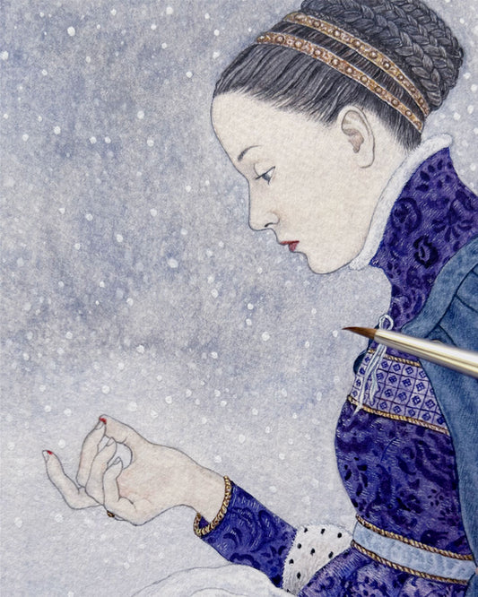 Little Snow White: Three Drops (single print)