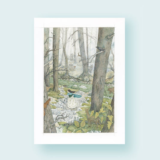 Little Snow White: The Forest (single print)