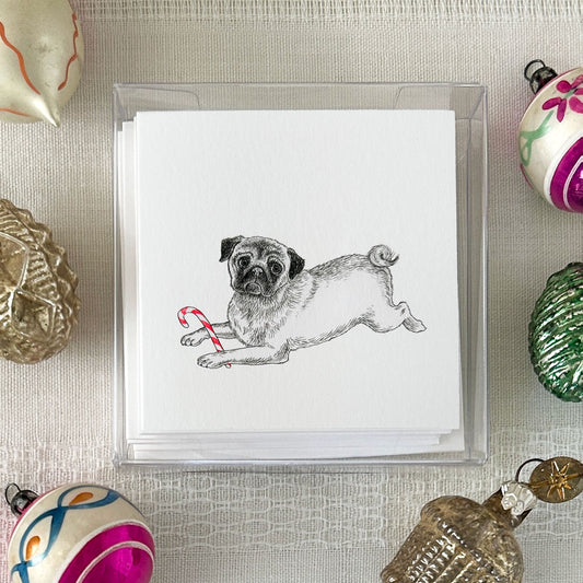 Brutus the Pug — Boxed Christmas Card Collection