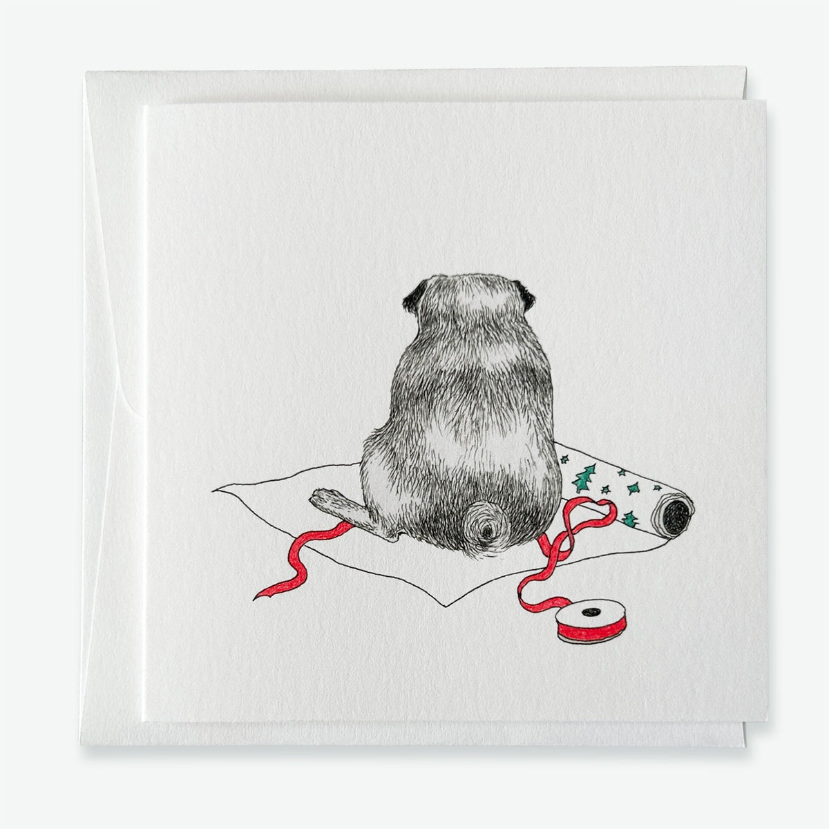 Brutus the Pug — Boxed Christmas Card Collection