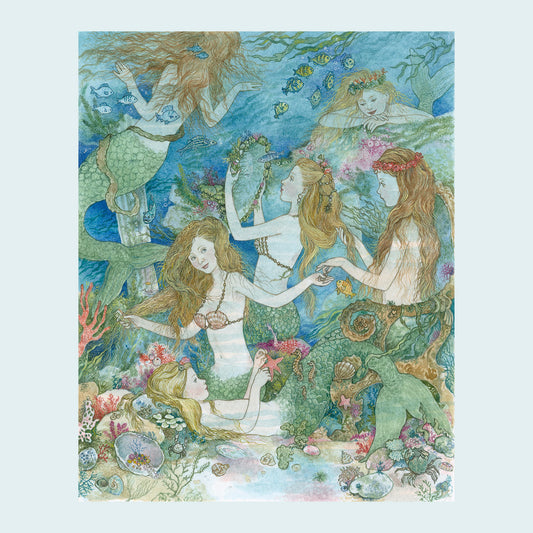 Mermaids limited edition print